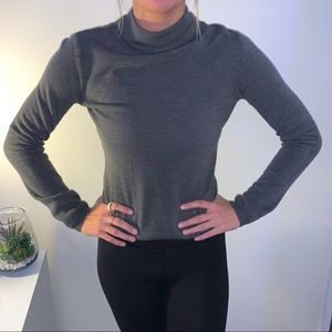 Grey Turtleneck